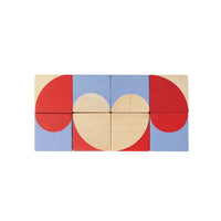 Geo Pattern Cubes - BIG FRENCHIES