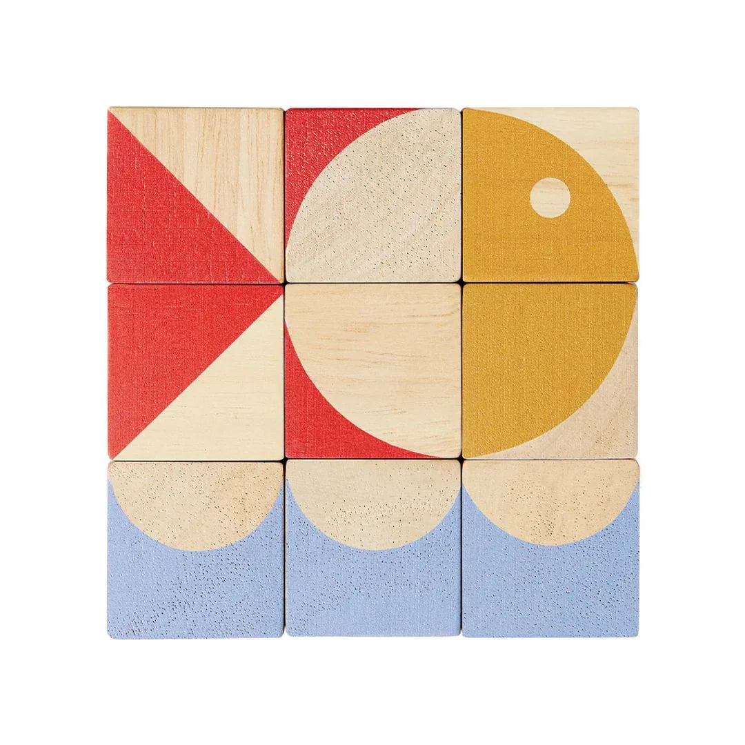 Geo Pattern Cubes - BIG FRENCHIES