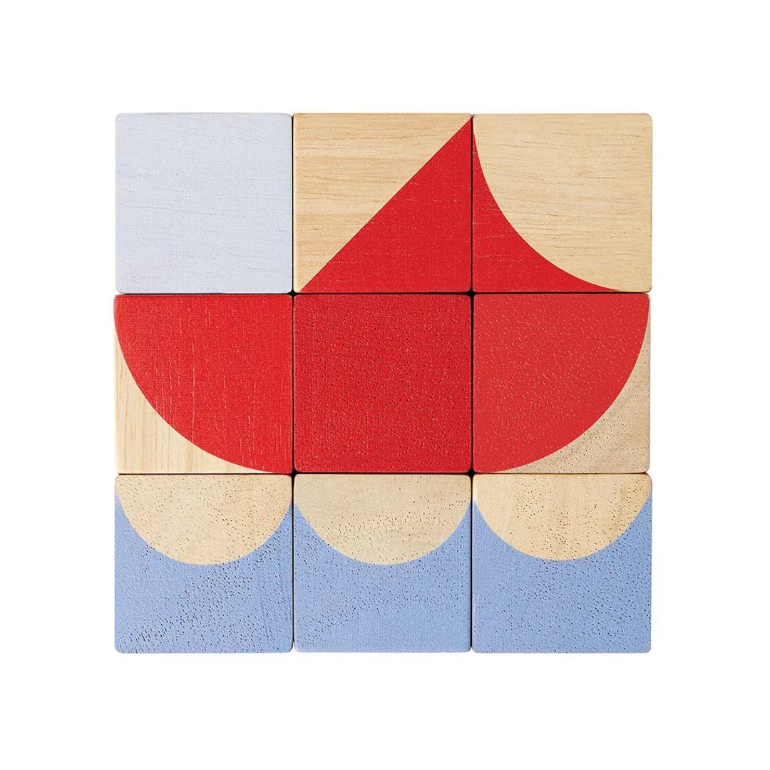 Geo Pattern Cubes - BIG FRENCHIES