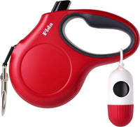 16 ft Retractable Dog Leash with Dispenser and Poop Bags - BIG FRENCHIES
