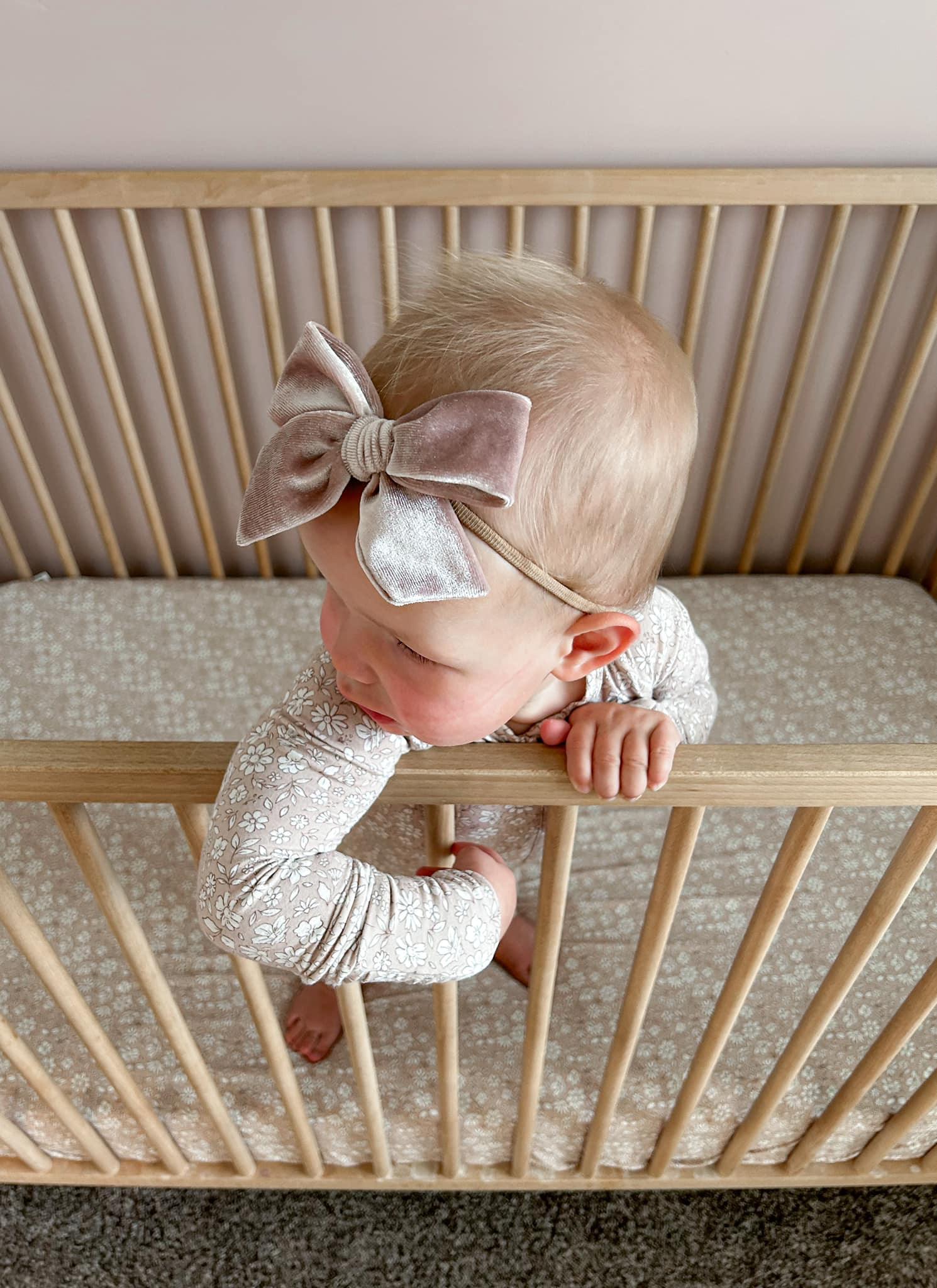Dainty Ditsy Bamboo Crib Sheet - BIG FRENCHIES