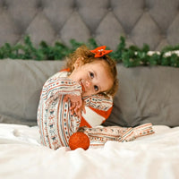 Candy Cane Lane Bamboo Christmas Pajamas - Zippy - BIG FRENCHIES