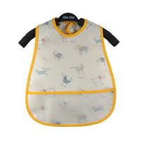 Baby eating bib girl baby waterproof children male painting apron