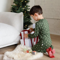 Christmas Tree Bamboo Pajamas - 2pc Set - BIG FRENCHIES