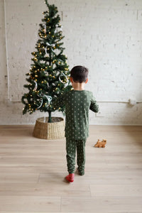 Christmas Tree Bamboo Pajamas - 2pc Set - BIG FRENCHIES
