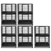 31" Two-Tier Dog Crate 46A