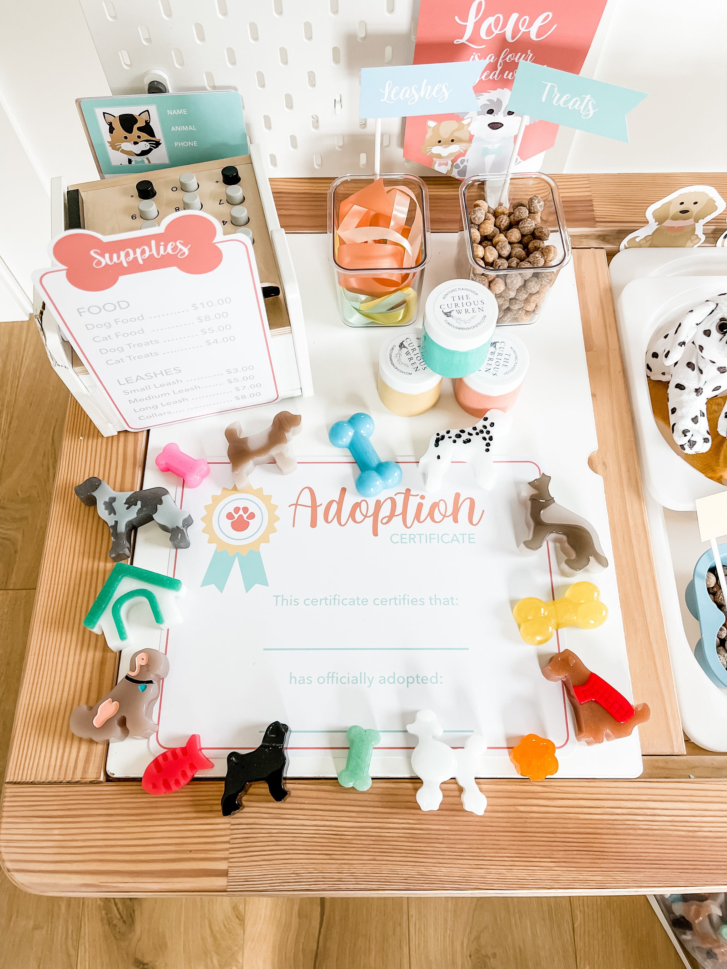 Pet Adoption Clinic Dramatic Play