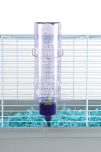 Lixit Critter Brites Water Bottle 8 oz Small Animal No-Leak Cage Bottle USA 2-Pack