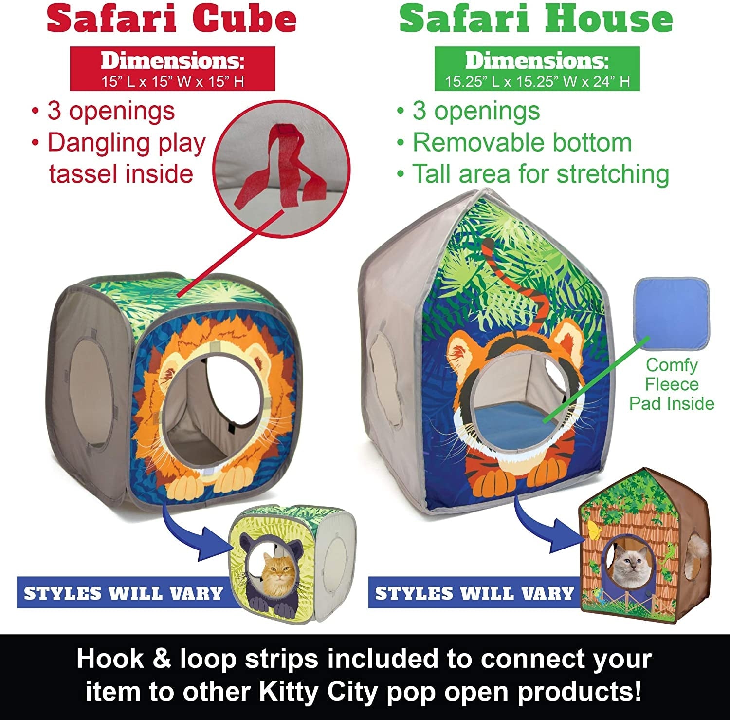 Collapsible Cat Cube - BIG FRENCHIES