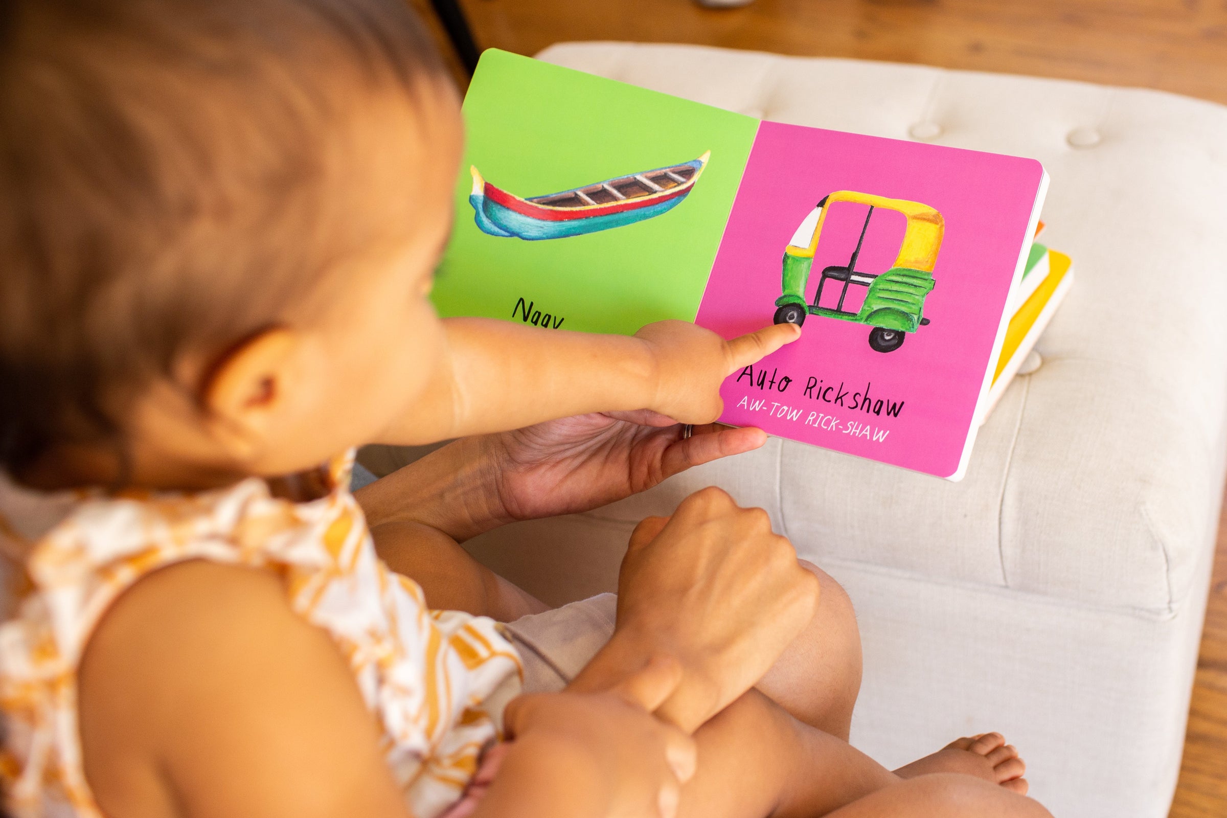 My First Hindi Words! - Things That Go! (Board Book) - BIG FRENCHIES