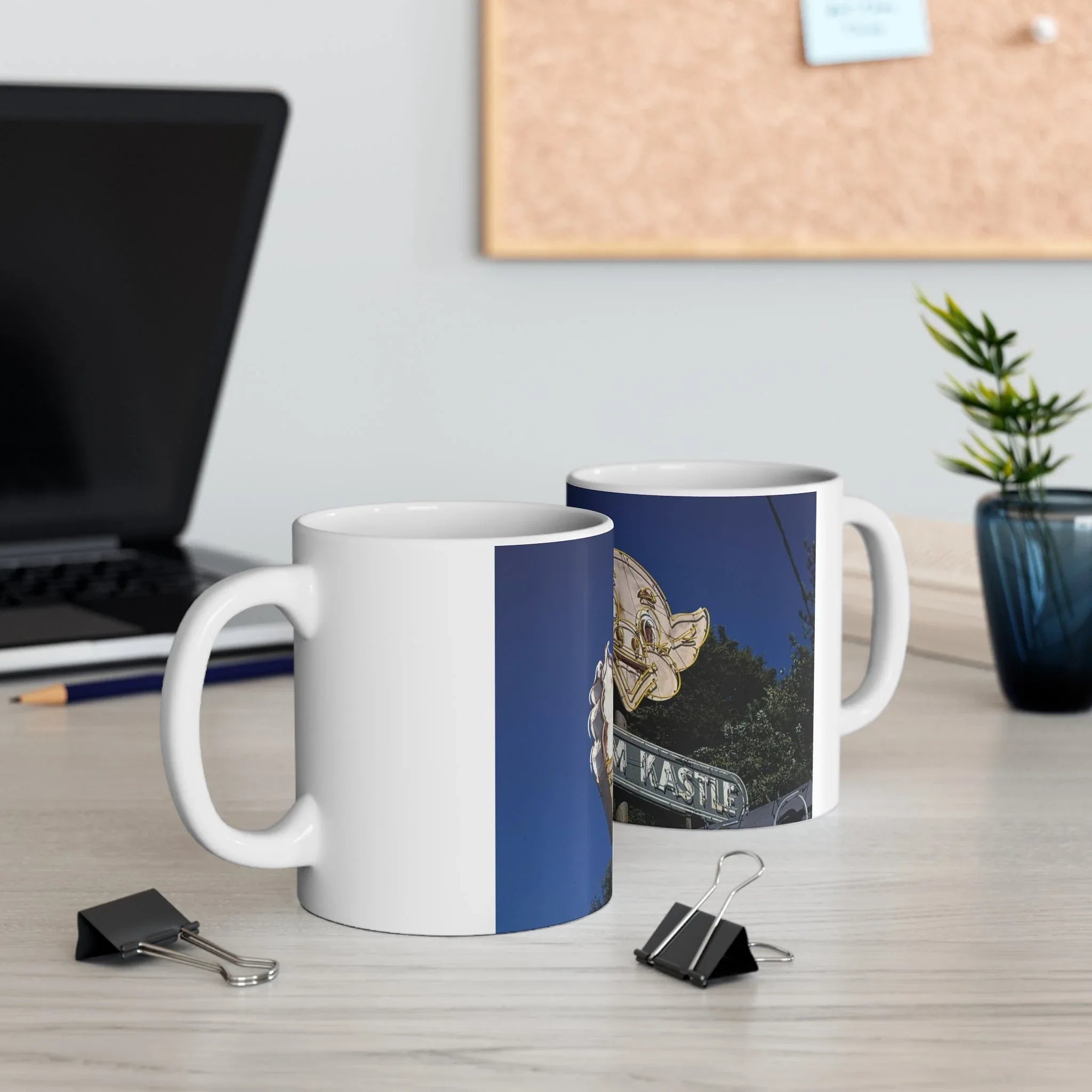 ROADSIDE MUGS - Kream Kastle Ceramic Mug 11oz - BIG FRENCHIES