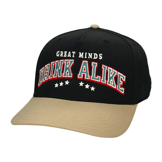 GREAT MINDS DRINK ALIKE Hat Custom Embroidered