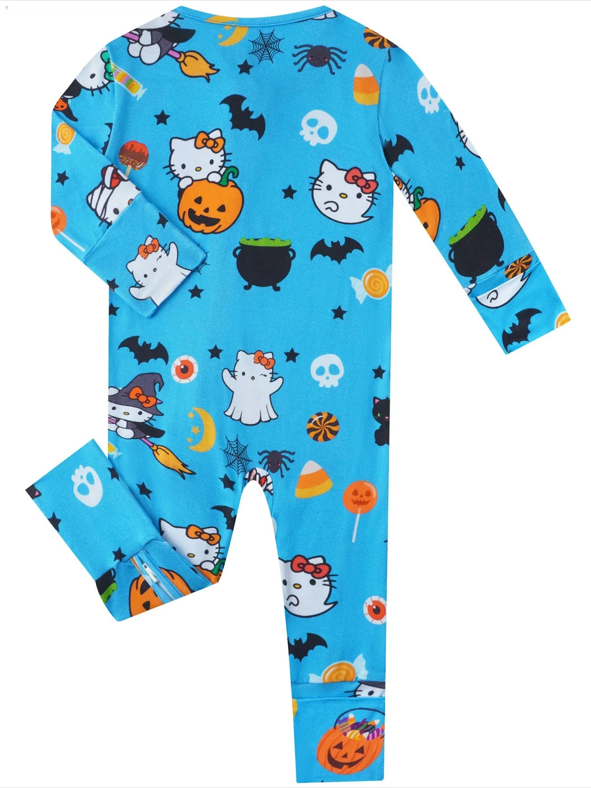 PoshTOT Sanrio Hello Kitty Candy Bamboo Baby Convertible Zippy Romper - BIG FRENCHIES