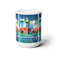 Nashville Ceramic Mug 11oz or 15oz - BIG FRENCHIES