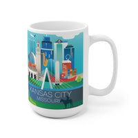 KANSAS CITY 11 OZ OR 15 OZ CERAMIC MUG - BIG FRENCHIES