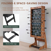 48 Inch Folding Foosball Table - Competition Size