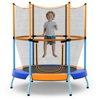 48 Inch Toddler Trampoline with Safety Enclosure Net