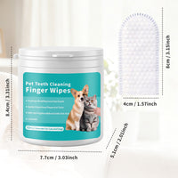 Only Self Pickup---Pet Tooth Cleaning Wet Wipes 50 Pieces