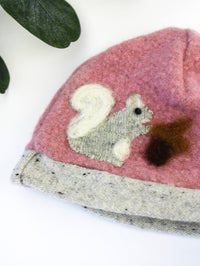 Squirrel Cashmere Hat - Newborn - BIG FRENCHIES