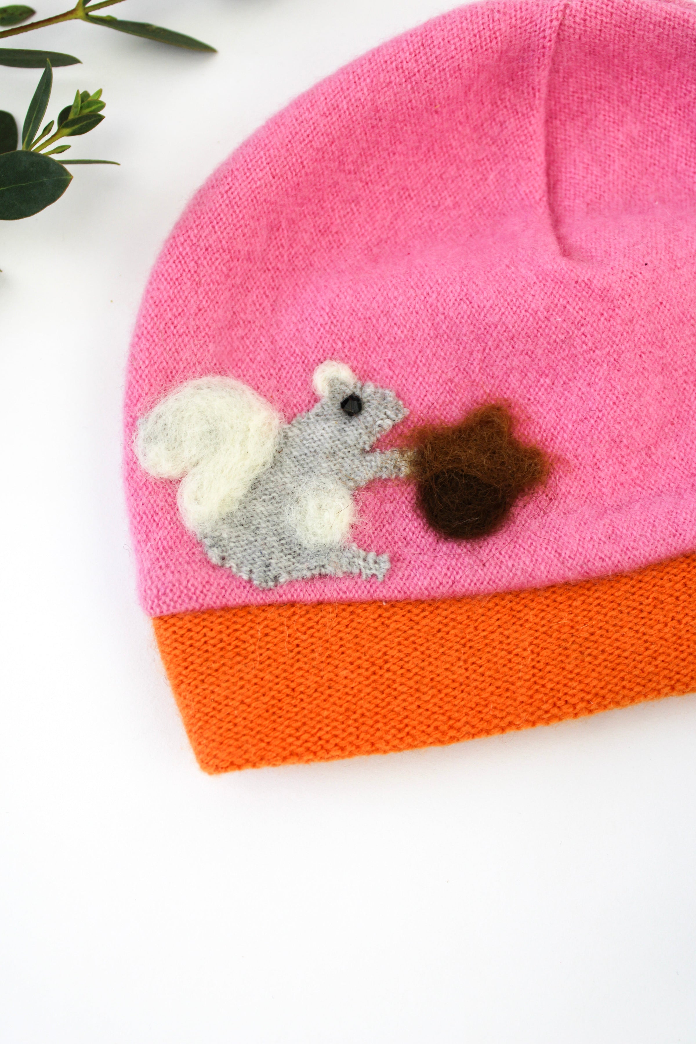 Squirrel Cashmere Hat - Baby - BIG FRENCHIES