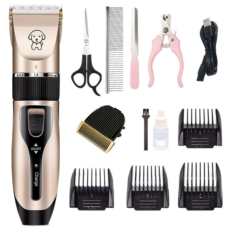 Professional Low Noise Pet Hair Clipper Easy Grooming For Dogs & Cats
