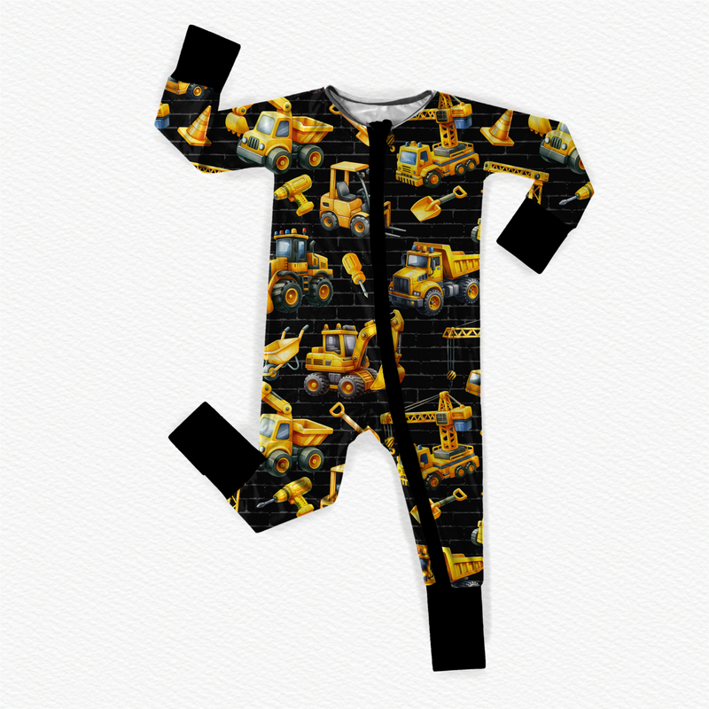 MM’s Cozy Construction Crew Convertible Zippy - BIG FRENCHIES