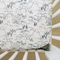 Summit Muslin Crib Sheet - BIG FRENCHIES