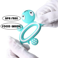 Silicone Teethers Food Grade Tiny Rod Teething Baby Shower Gifts Cartoon Animals Teether Let's Make 1pc - BIG FRENCHIES