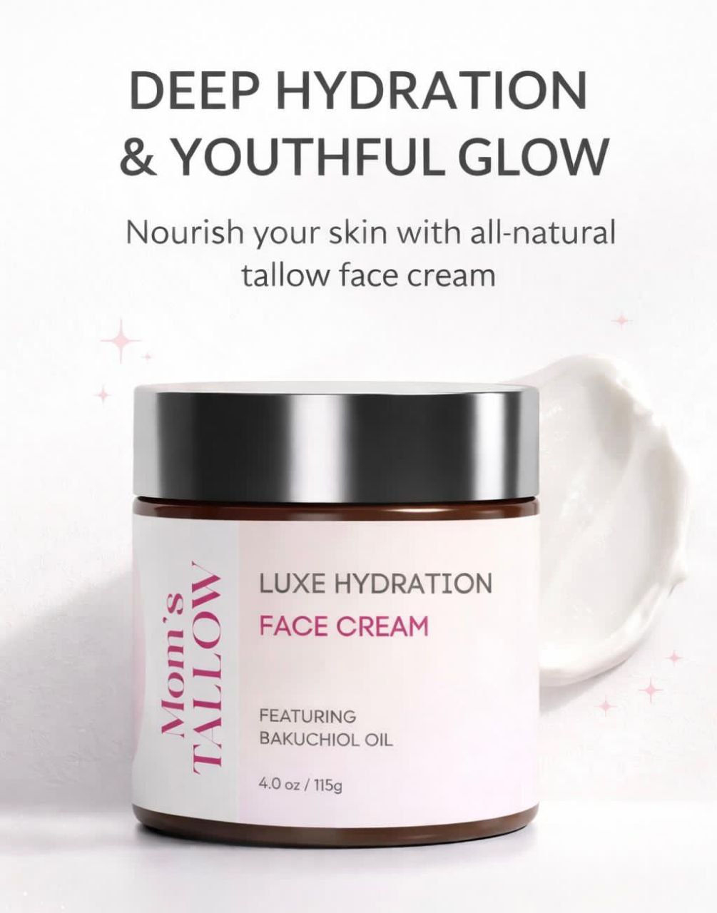 Luxe Hydration Tallow Face Cream - BIG FRENCHIES
