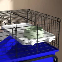 Two-Story Small Animal Cage Removable From Stand