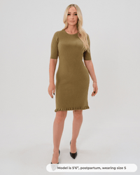 Olivia Maternity & Postpartum Sweater Dress - BIG FRENCHIES