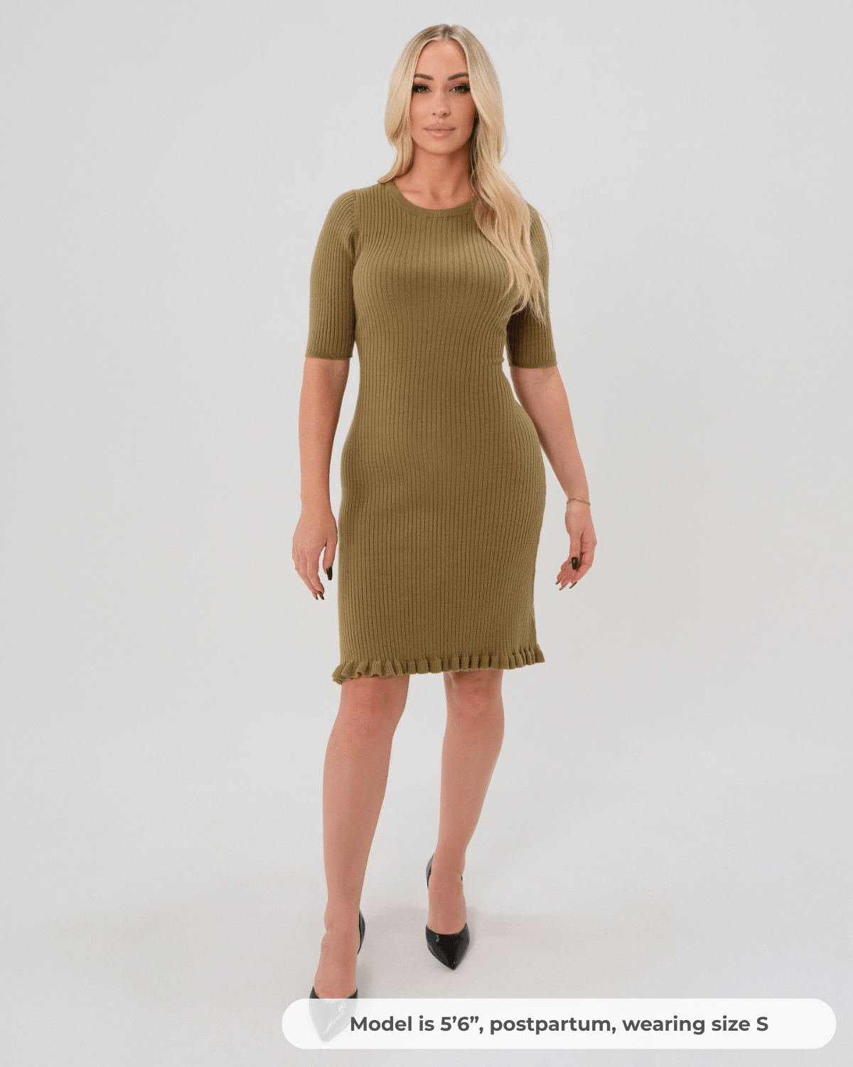 Olivia Maternity & Postpartum Sweater Dress - BIG FRENCHIES