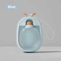 Portable Pet Water Bottle With Cute Antlers Food Grade, BPA Free, Leak Proof Travel Cup For Dogs, Durable, Easy-to-Clean