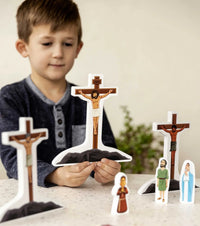 Stations of the Cross Pray & Play Set - By Saintly Heart & Brother Francis - BIG FRENCHIES