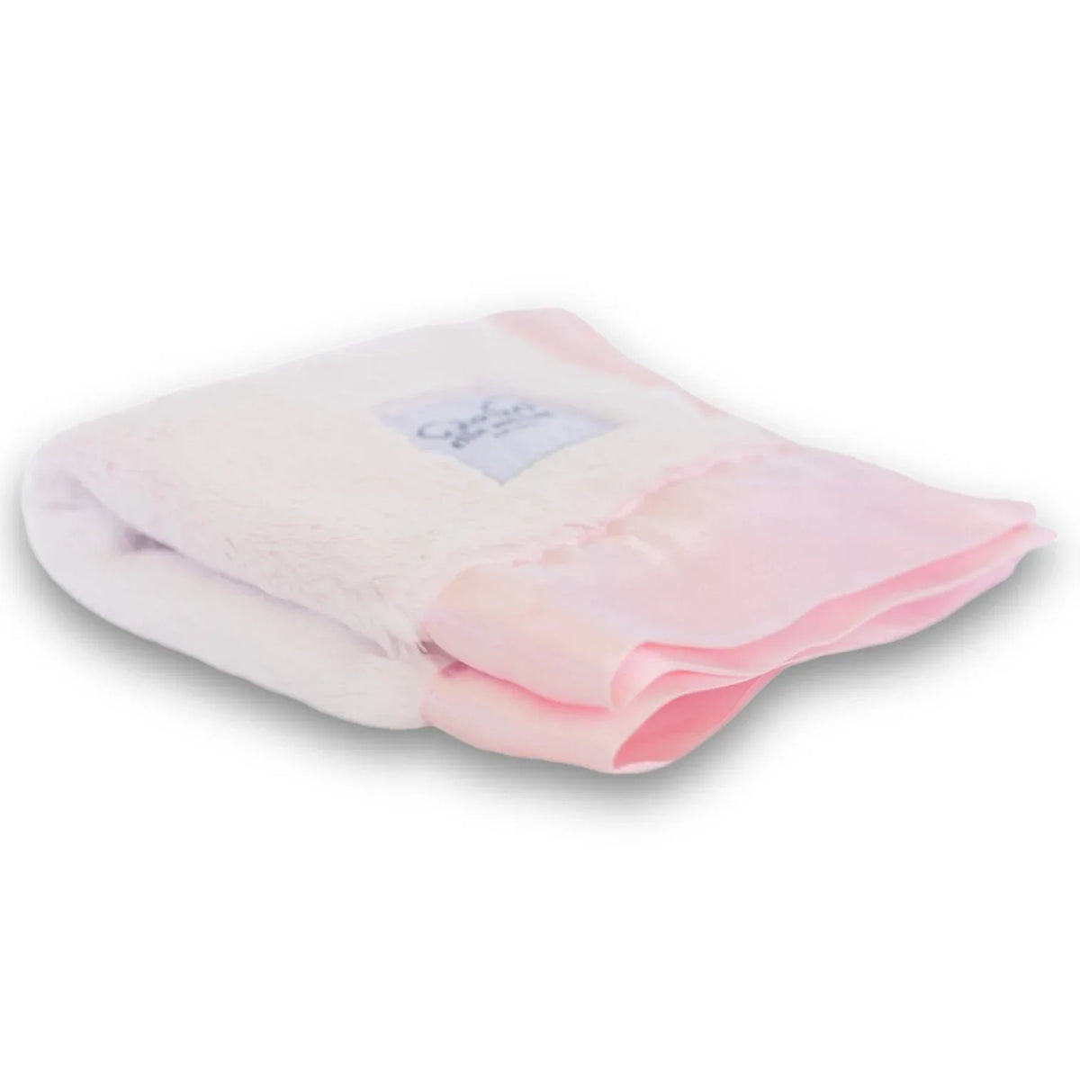 Luxury Satin Border Lovey - Pink - BIG FRENCHIES
