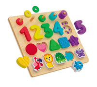 Kids Hits - Stack and Sort Board Colorful Maths