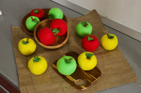 Apple felt fruit - BIG FRENCHIES