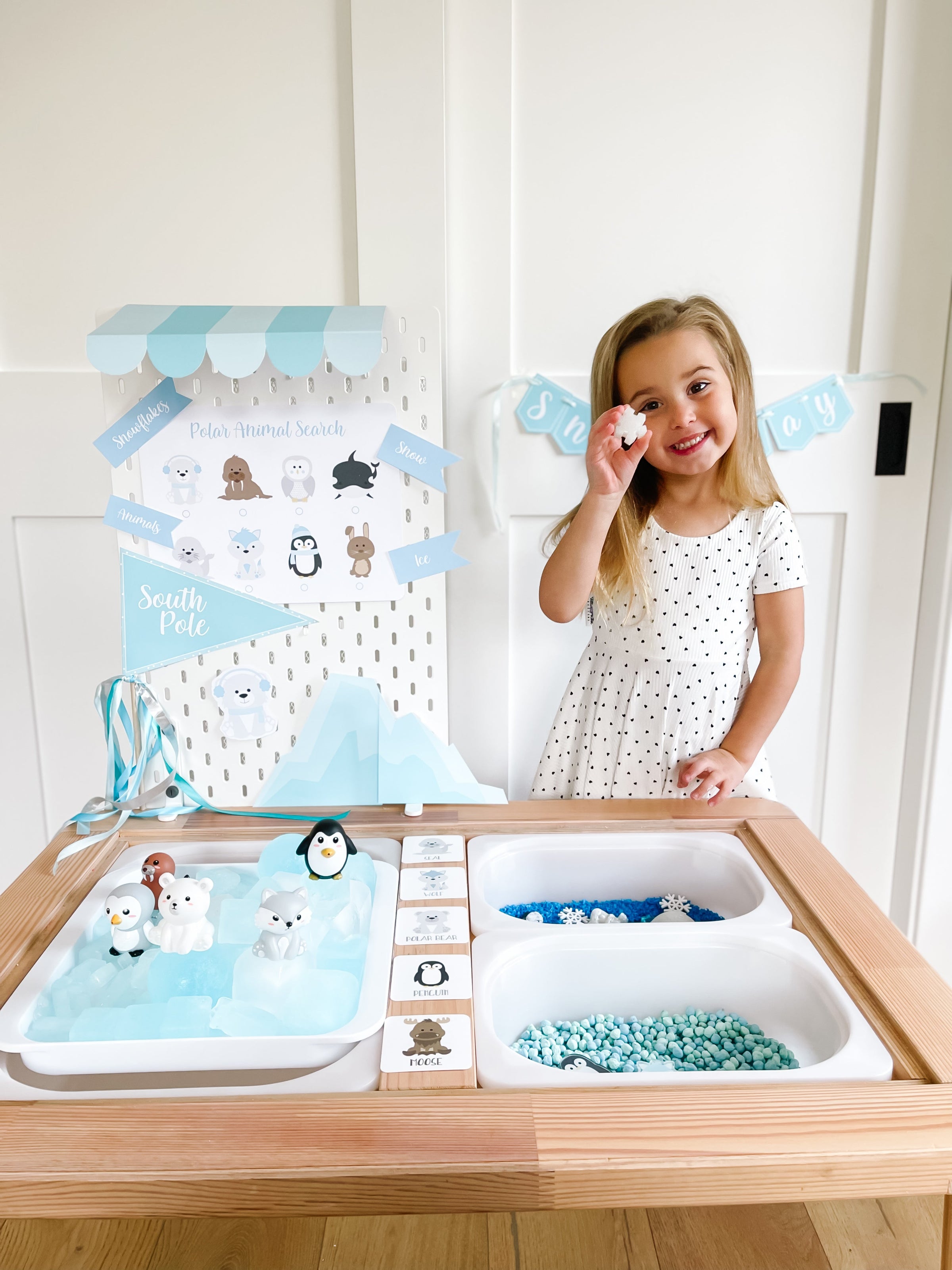 Arctic Polar Animals Printable Dramatic Play