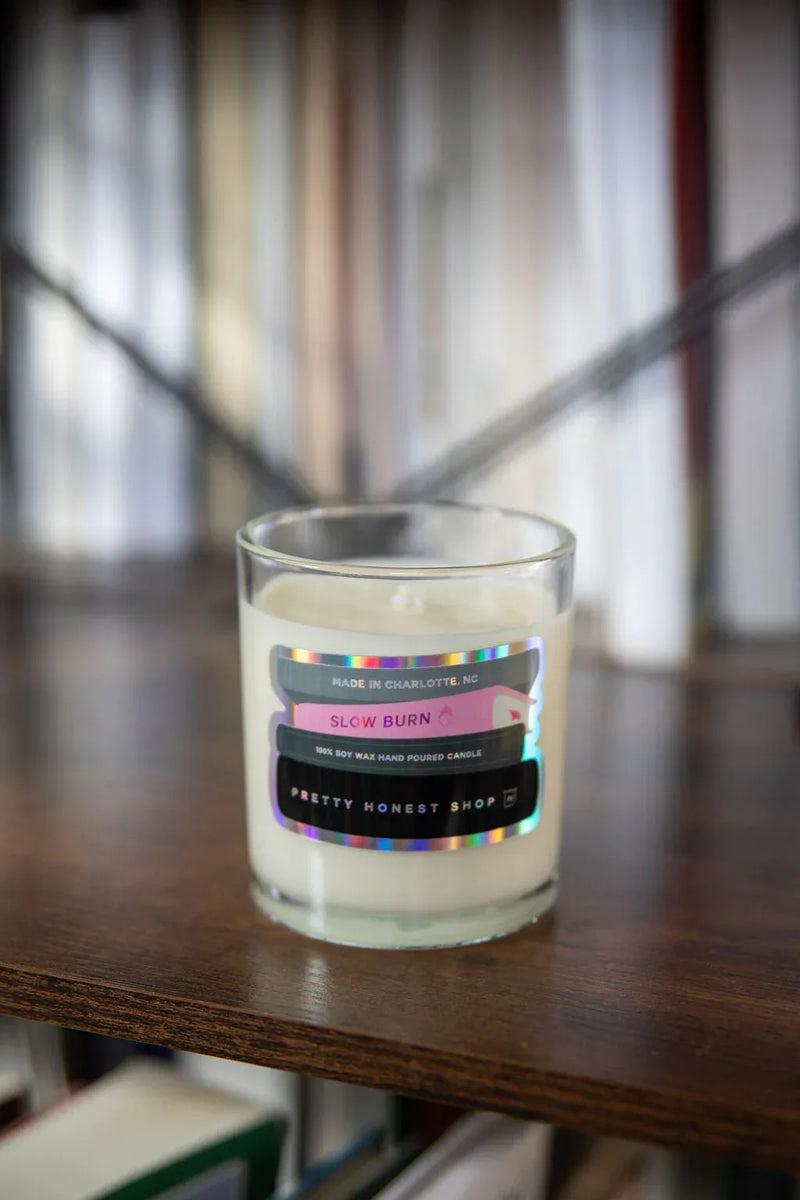 Slow Burn Book Candle - BIG FRENCHIES