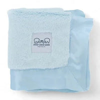 Luxury Satin Border Lovey - Blue - BIG FRENCHIES