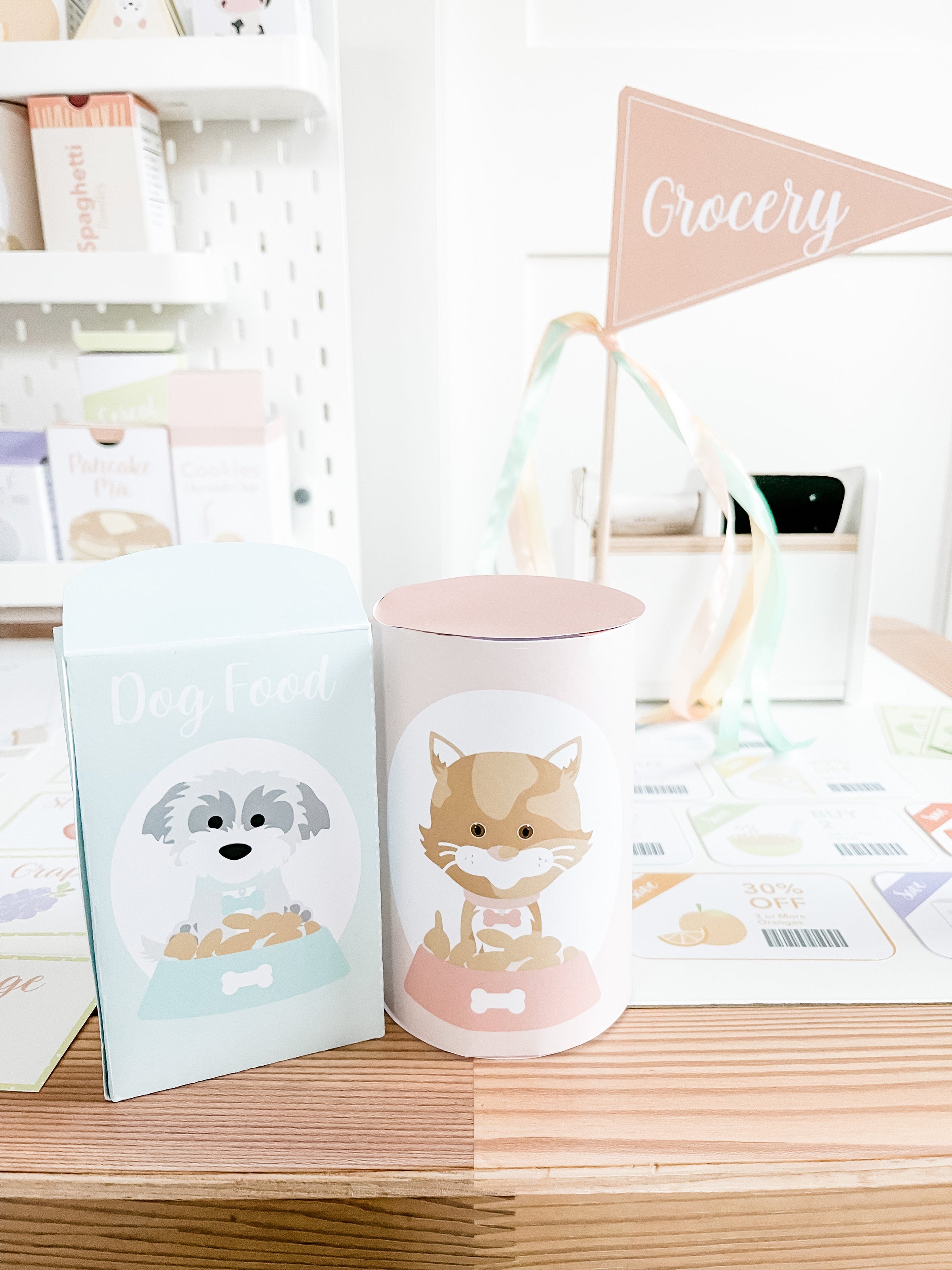 Grocery Store Play Food Printable Dramatic Play