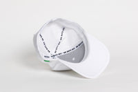 Philly Philly Dad Performance Hat - White w/ Kelly Green Letters
