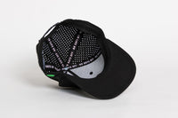 Philly Philly Dad Performance Hat - Black w/ Kelly Green Letters