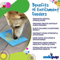 Surf's Up eMat - Small Lickmat for Dogs and Cats | Beach-Themed Design | SodaPup - BIG FRENCHIES