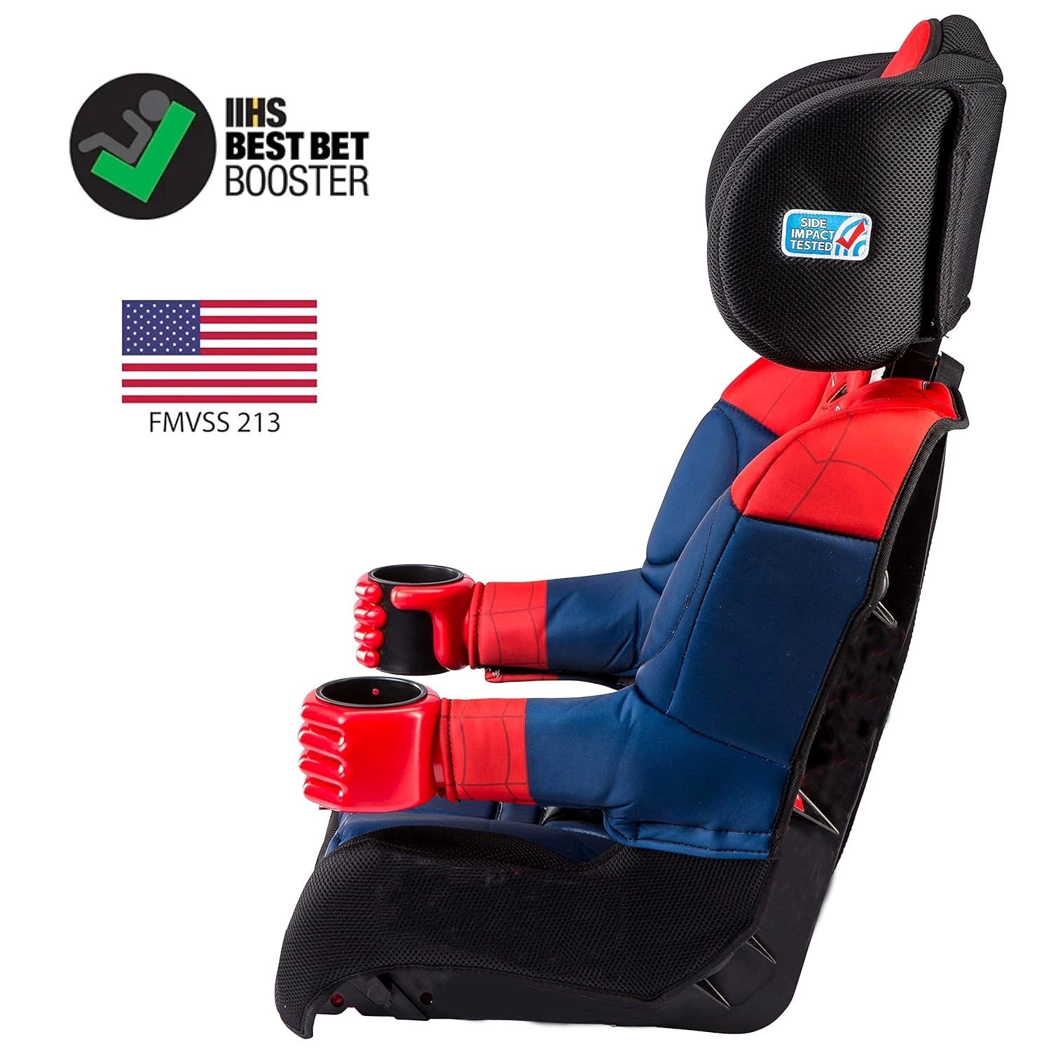 Spider-Man 2-in-1 Harness to Booster Car Seat