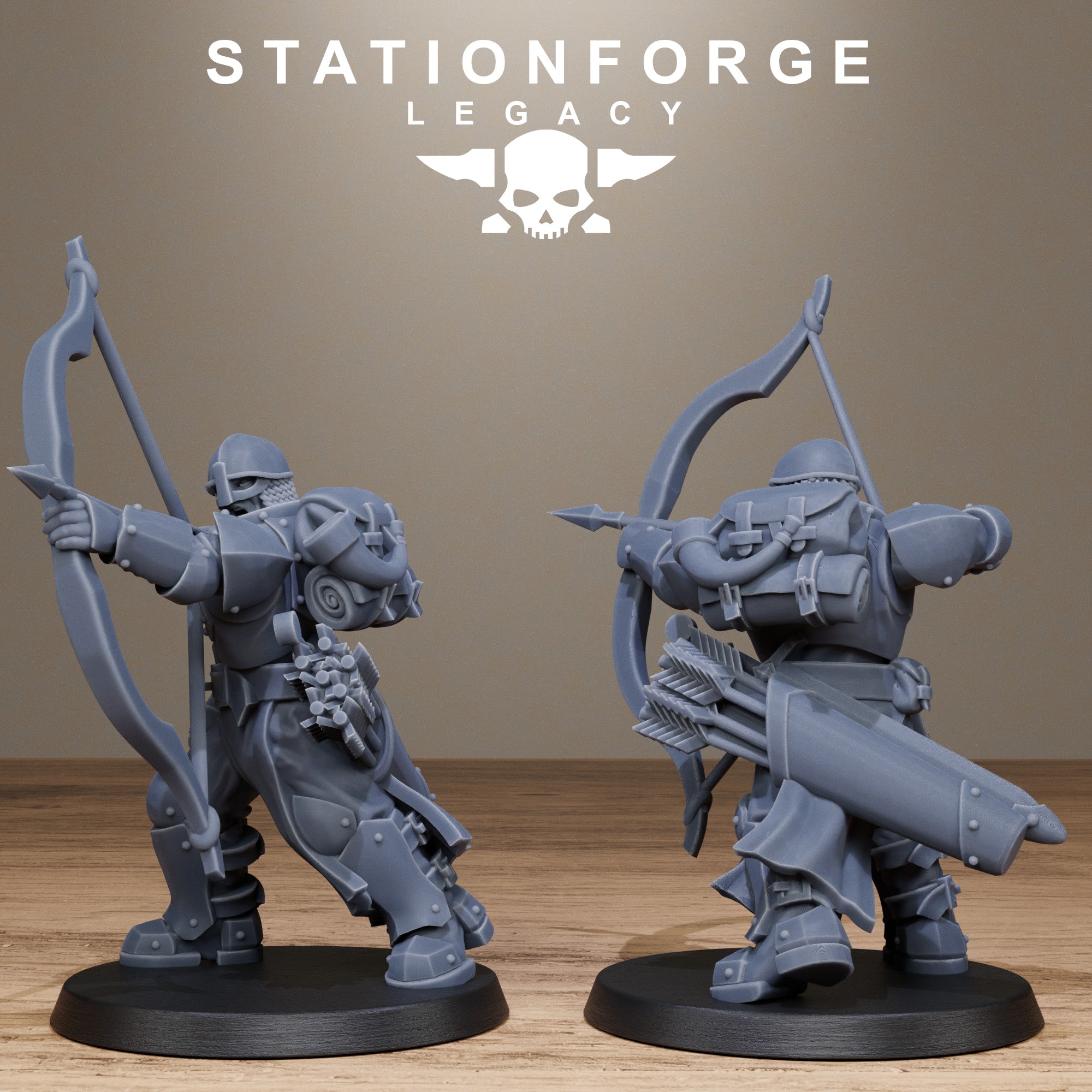 3D Printed Solaris Archers by Stationforge Miniatures