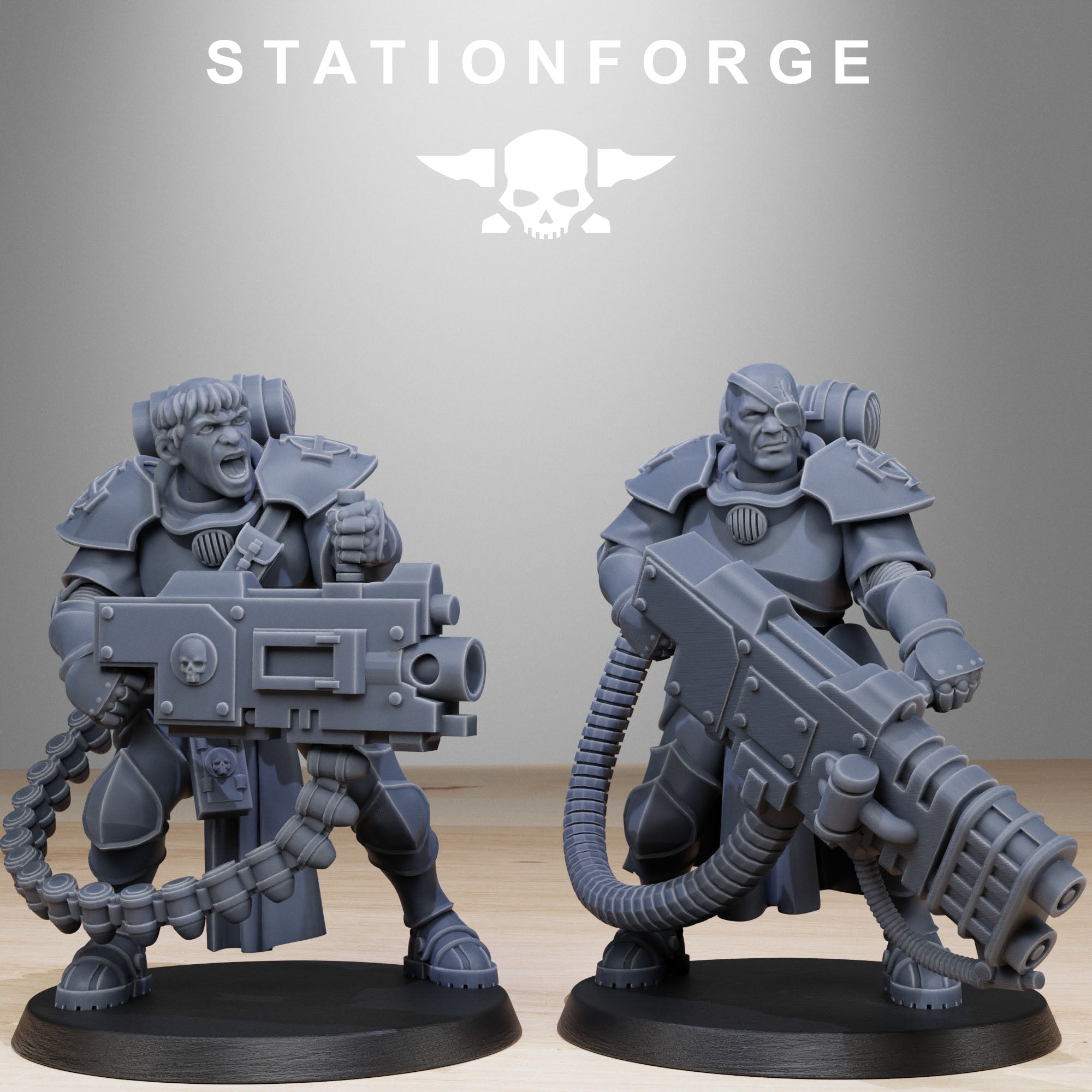 3D Printed Vadalites Brotherhood by StationForge Miniatures