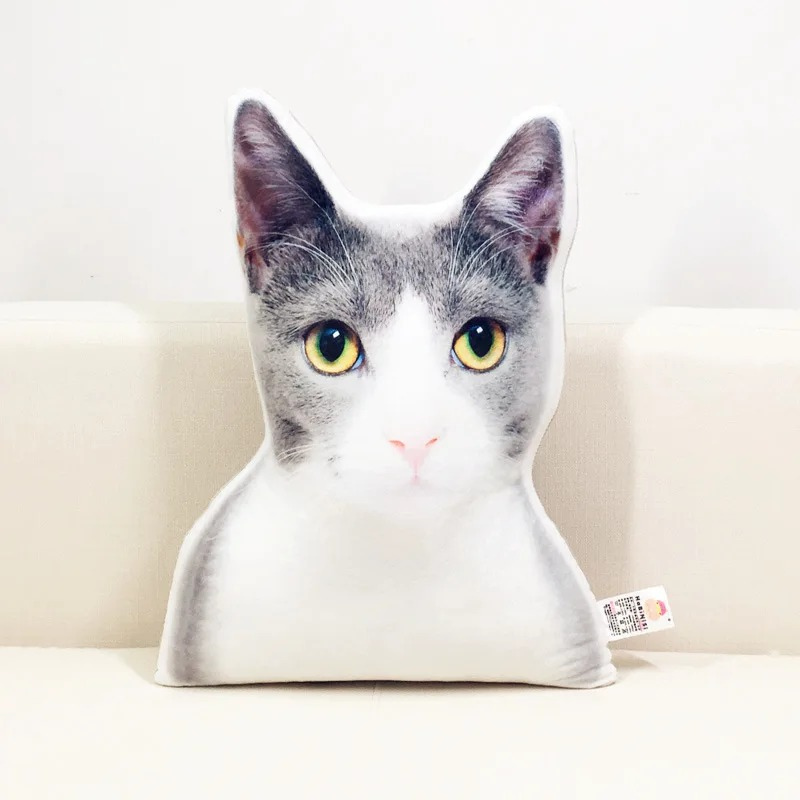 Custom Photo Pet Pillow – Personalized Dog & Cat Picture Cushion - BIG FRENCHIES