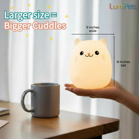 LumiPets® Clive the Cat- Children's Touch Night Light - BIG FRENCHIES