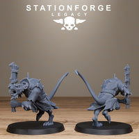 3D Printed Rotfang Melee Infantry by Stationforge Legacy Miniatures